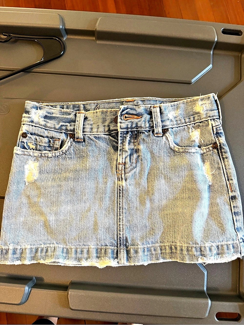 Abercrombie Denim Mini Skirt Size 12